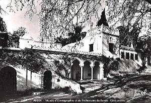 Alger - Musee Ethnographie et Prehistoire du Bardo - Cote Jardins 